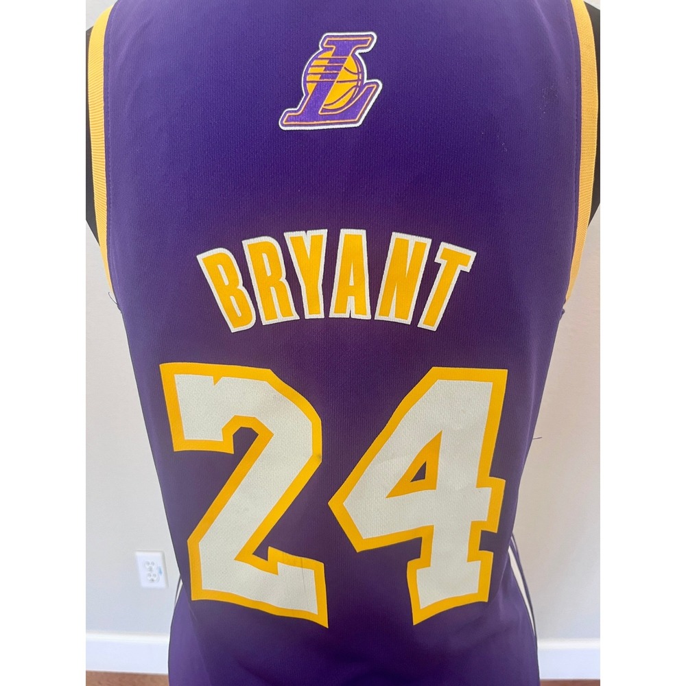Adidas Kobe Bryant Lakers Jersey Women Medium Purple Excellent NBA 24 Tank Top